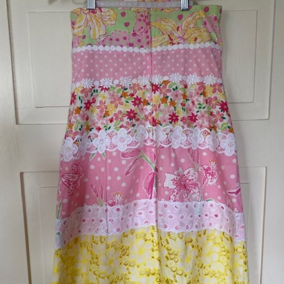 Lilly Pulitzer strapless mini dress - Picture 4 of 6